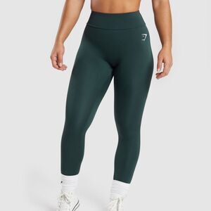 Gymshark GS Power Leggings - Size Small Darkest Teal New With Tags